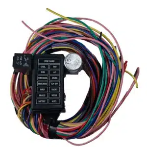 "Rodiboksi" eli johtosarja + sulakerasia (14-os) + releet