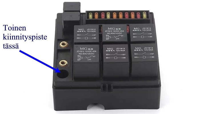 Sulake ja Relerasia 8+21 sis releet ja sulakkeet - Image 3