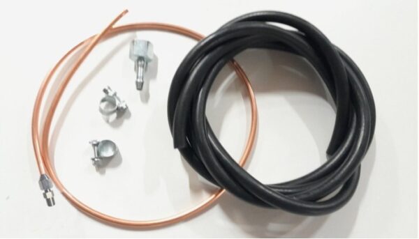 Pakopaineen mittaus letkusarja 2,7m 1/8"NPT ulkokierrenipalla - Image 2