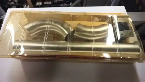 High flow air filter mounting kit