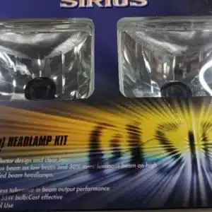 Sirius 7" h4 valoumpio 2kpl #272