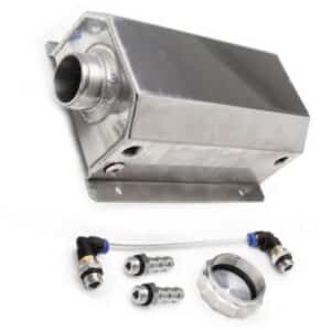 Huohotinsäiliö 2l hopea