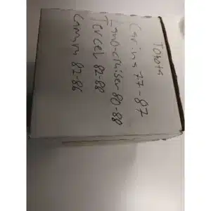 Toyota lämmityslaitteen moottori #283