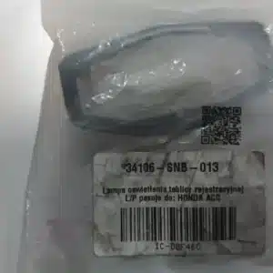 Honda rekisterikilven valon kuori #343