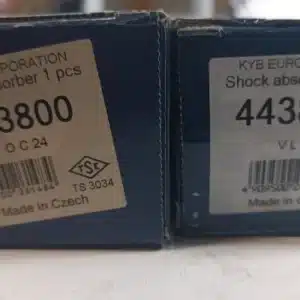 Vw golf 2/3 takaiskunvaimennin vas+oik #388