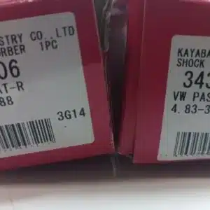 Vw passat b2 takaiskunvaimennin vas+oik #404