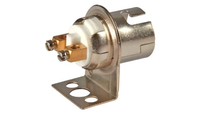 Metallinen lampun kanta "isoille" 5-21w metallikantapolttimoille - Image 6
